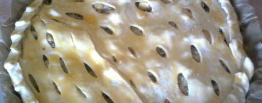 Шаг 6: орехова-яблочного пирог