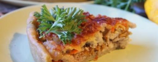 Шаг 13: осеннего пирога с лисичками на картофельном тесте