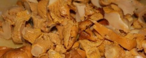 Шаг 2: осеннего пирога с лисичками на картофельном тесте