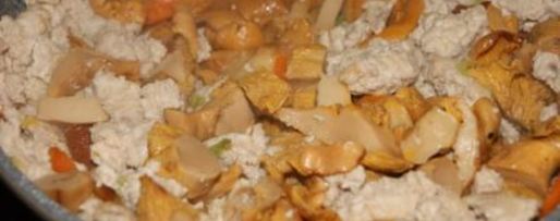 Шаг 6: осеннего пирога с лисичками на картофельном тесте