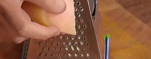 Шаг 2: открытого пирога с курицей и баклажанами