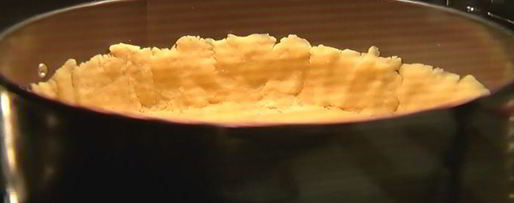 Шаг 12: открытого пирога с курицей и баклажанами