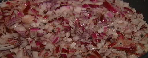 Шаг 8: открытого пирога с курицей и баклажанами