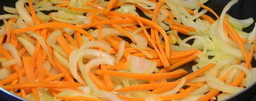 Шаг 1: овощного киша с копченой курицей