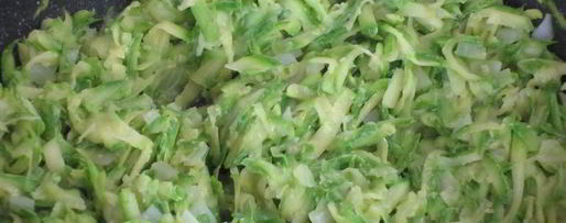 Шаг 2: овощного киша с сыром и цветками цукини