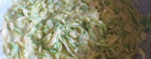 Шаг 5: овощного киша с сыром и цветками цукини