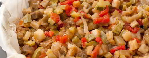 Шаг 7: овощного пирога с тестом фило