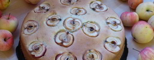 Шаг 9: пирога из дачных яблочек