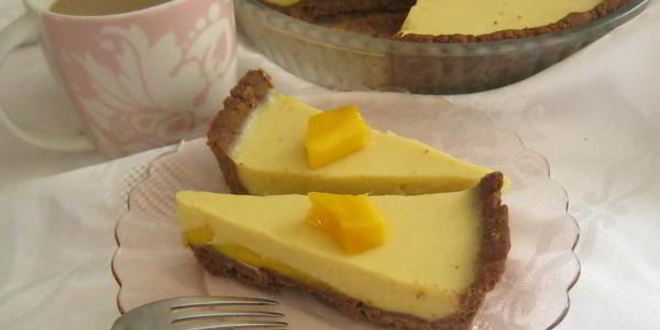 Рецепт пирога мусс-манго