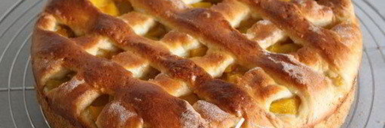 Рецепт Пирога с абрикосами и пудингом
