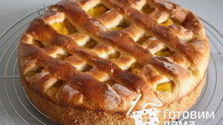 Рецепт Пирога с абрикосами и пудингом