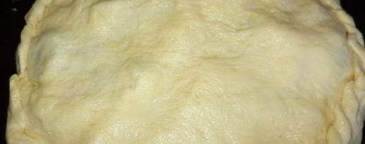 Шаг 14: пирога с бананами и яблоками из необычного дрожжевого теста