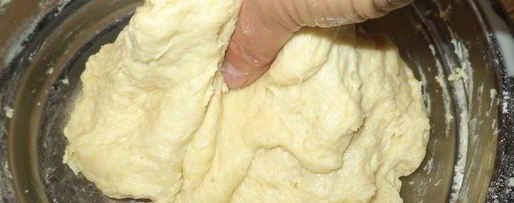 Шаг 5: пирога с бананами и яблоками из необычного дрожжевого теста