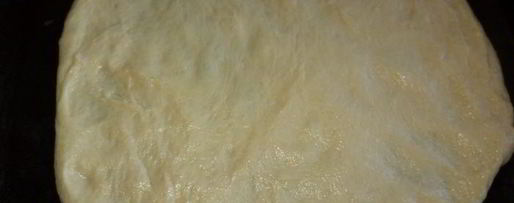 Шаг 8: пирога с бананами и яблоками из необычного дрожжевого теста