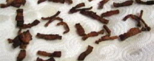 Шаг 2: пирога с беконом и луком