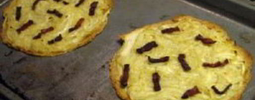 Шаг 5: пирога с беконом и луком