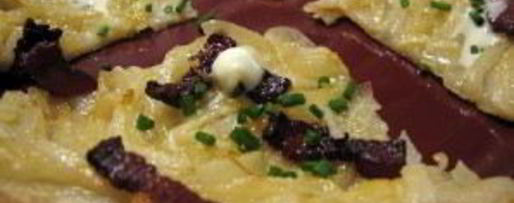 Шаг 7: пирога с беконом и луком