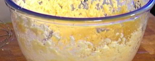 Шаг 2: пирога с ежевикой на сметане