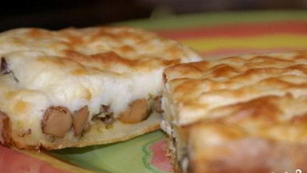 Рецепт Пирога с грибами и картошкой