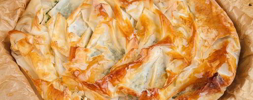 Шаг 5: пирога с индейкой и шпинатом из теста фило