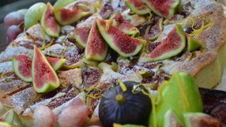 Рецепт Пирога с инжиром и медом