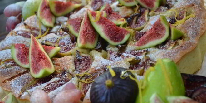 Рецепт пирога с инжиром и медом