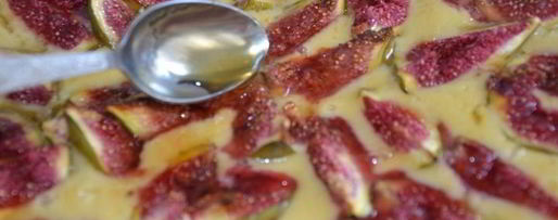 Шаг 5: пирога с инжиром и медом