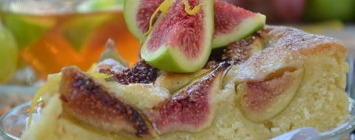 Шаг 7: пирога с инжиром и медом