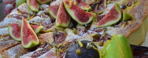 Шаг 8: пирога с инжиром и медом