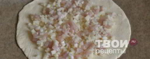 Шаг 22: пирога с картошкой и курицей