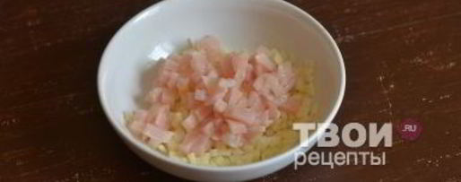 Шаг 14: пирога с картошкой и курицей