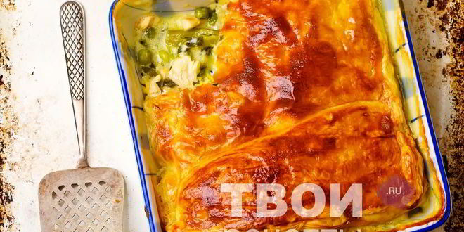 Рецепт пирога с курицей в духовке