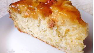 Рецепт Пирога с ревенем и манкой