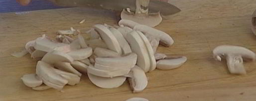 Шаг 2: пирога с сыром и грибами