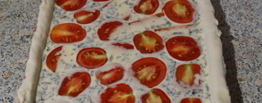 Шаг 6: пирога с томатами уходящее лето