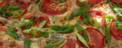 Шаг 7: пирога с томатами уходящее лето