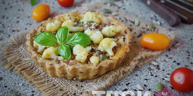 Рецепт пирога с цветной капустой
