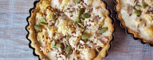 Шаг 10: пирога с цветной капустой