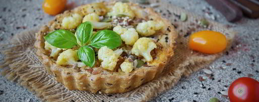 Шаг 12: пирога с цветной капустой