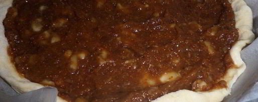 Шаг 12: пирога с творогом и инжиром