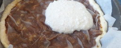 Шаг 15: пирога с творогом и инжиром