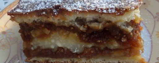 Шаг 20: пирога с творогом и инжиром