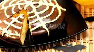 Рецепт Пирога с тыквой Хэллоуин