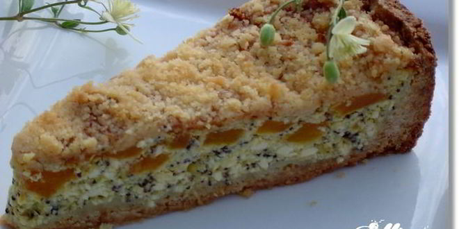 Рецепт пирога творожно-абрикосовая сочность