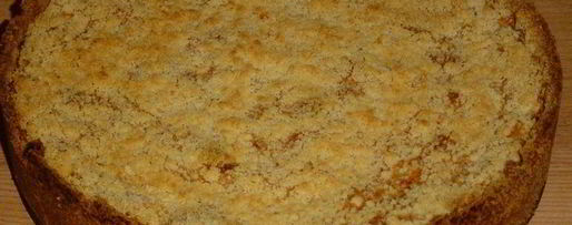 Шаг 6: пирога творожно-абрикосовая сочность