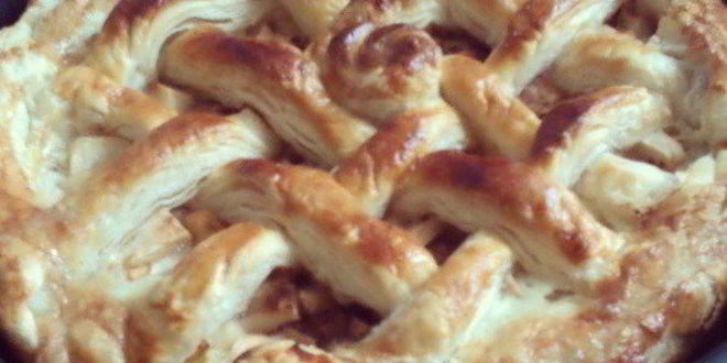 Рецепт пирога яблочного спас