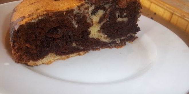 Рецепт пирога зебра