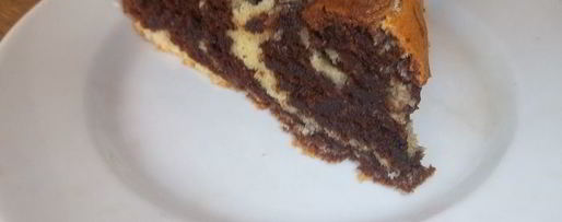 Шаг 6: пирога зебра