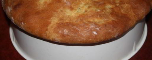 Шаг 10: пирогов с тремя видами сыра, чесноком и зеленью