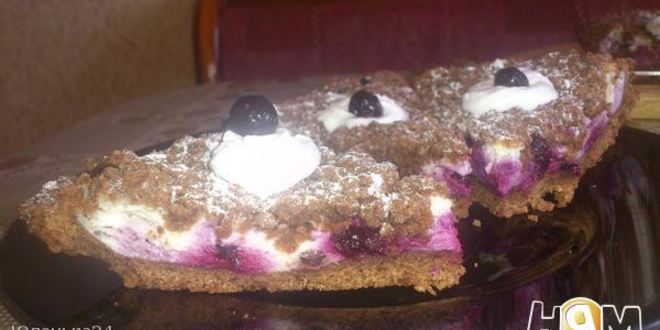 Рецепт шоколадна-творожного пирог